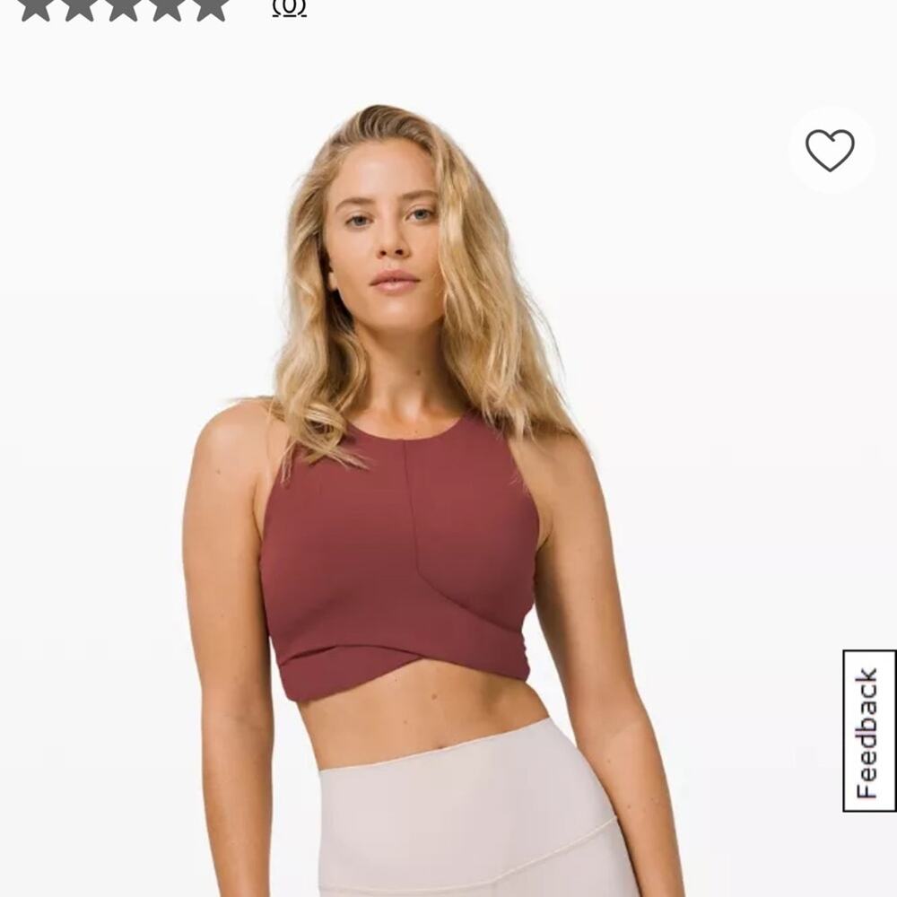 lululemon athletica Always Aligned Bra size 4